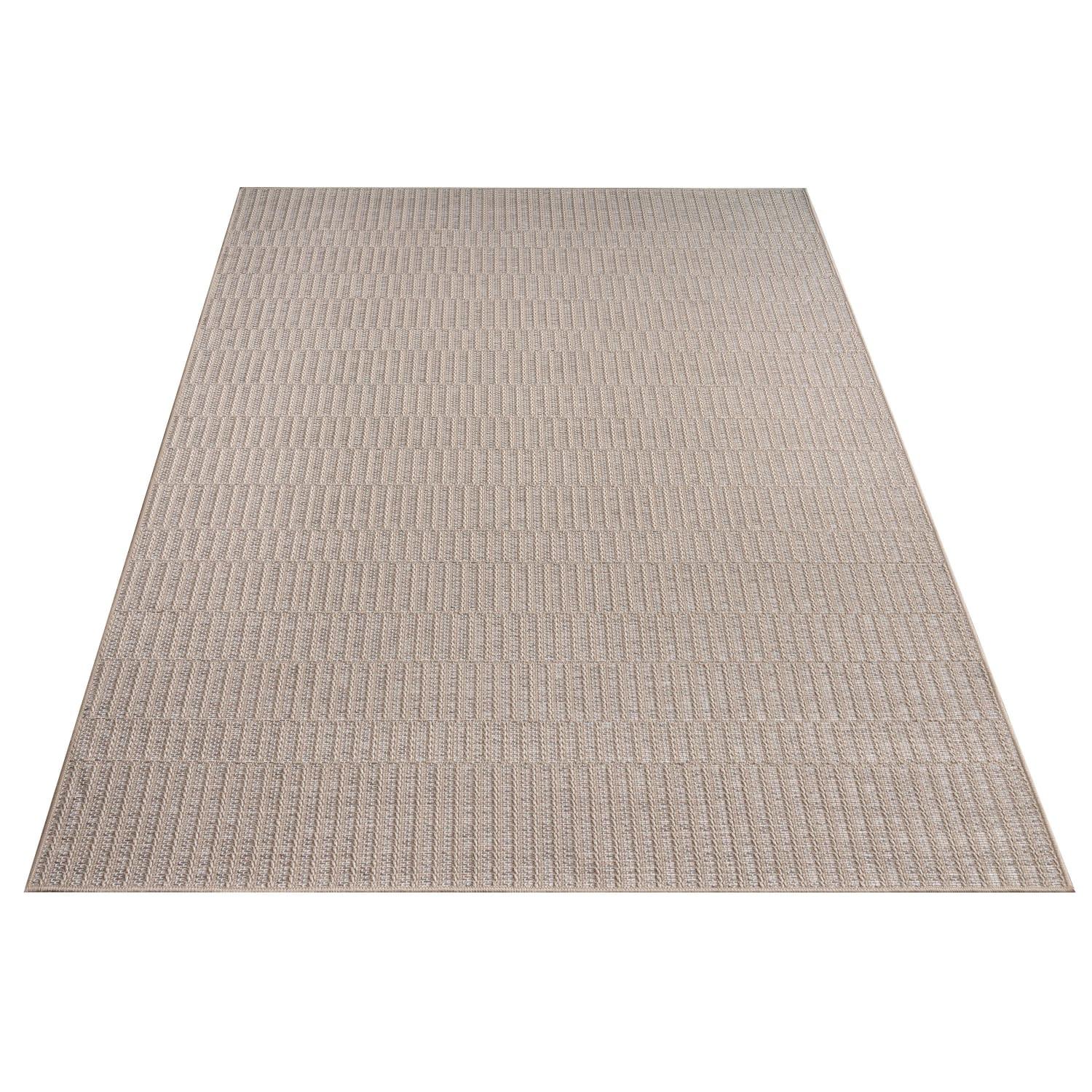 FLACHWEBTEPPICH, meliert, Beige, 240 x 340 cm - Beige, Textil (240/340cm) - KADIMA DESIGN
