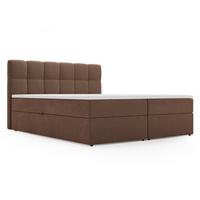 BOXBETT Maison 160x200 Braun - Braun, Holz/Textil (160/200cm) - Graingold
