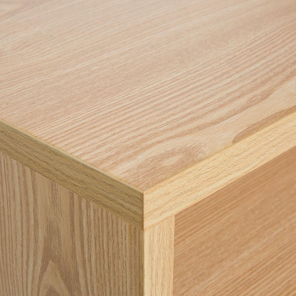 KOMMODE 4 Schubladen heller Holzfarbton Irvine - Hellbraun/Weiß, Holzwerkstoff (120/59/40cm) - Beliani