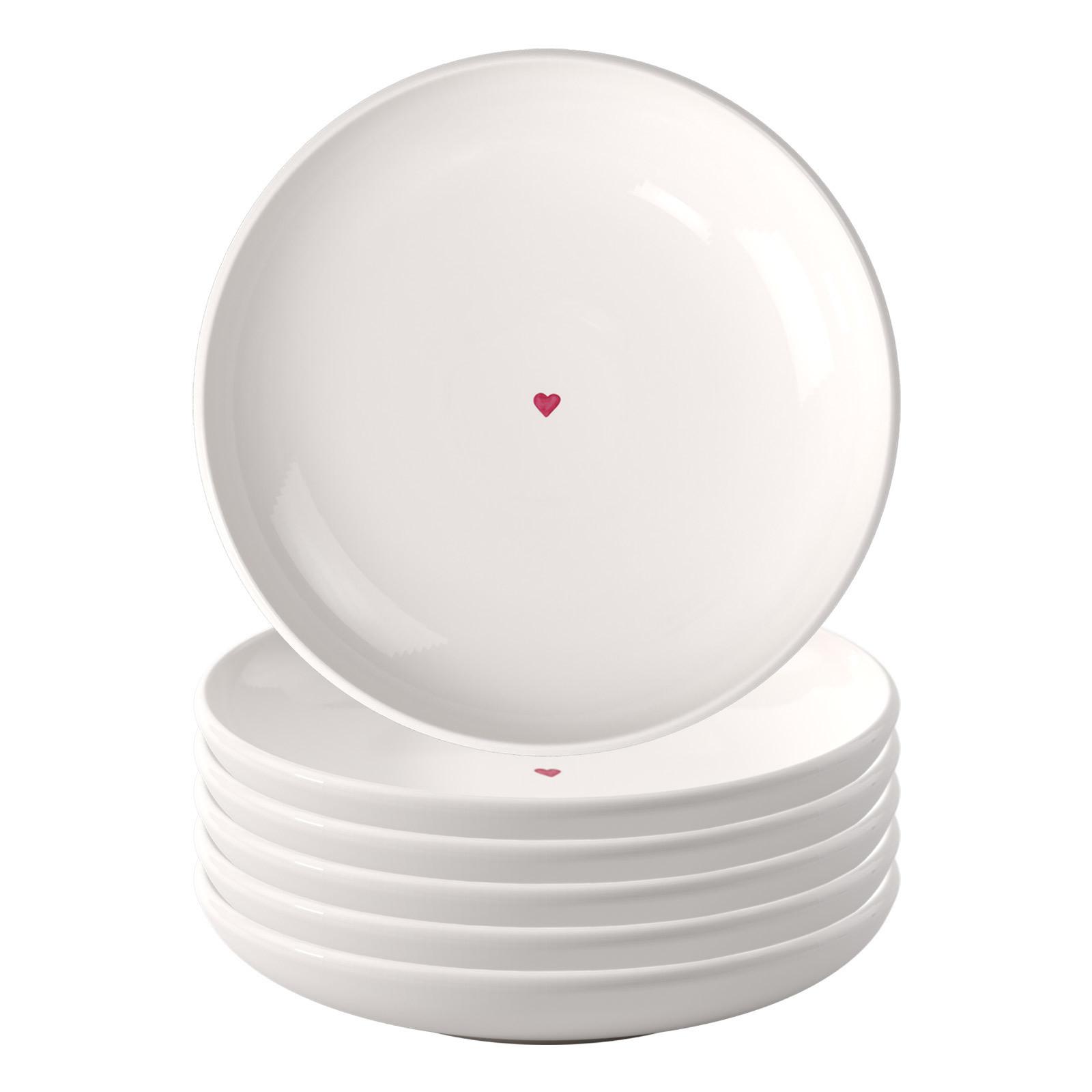 BROTTELLER With Love weiß ø 16 cm 6er Set - Weiß, Keramik (16cm) - like.Villeroy & Boch