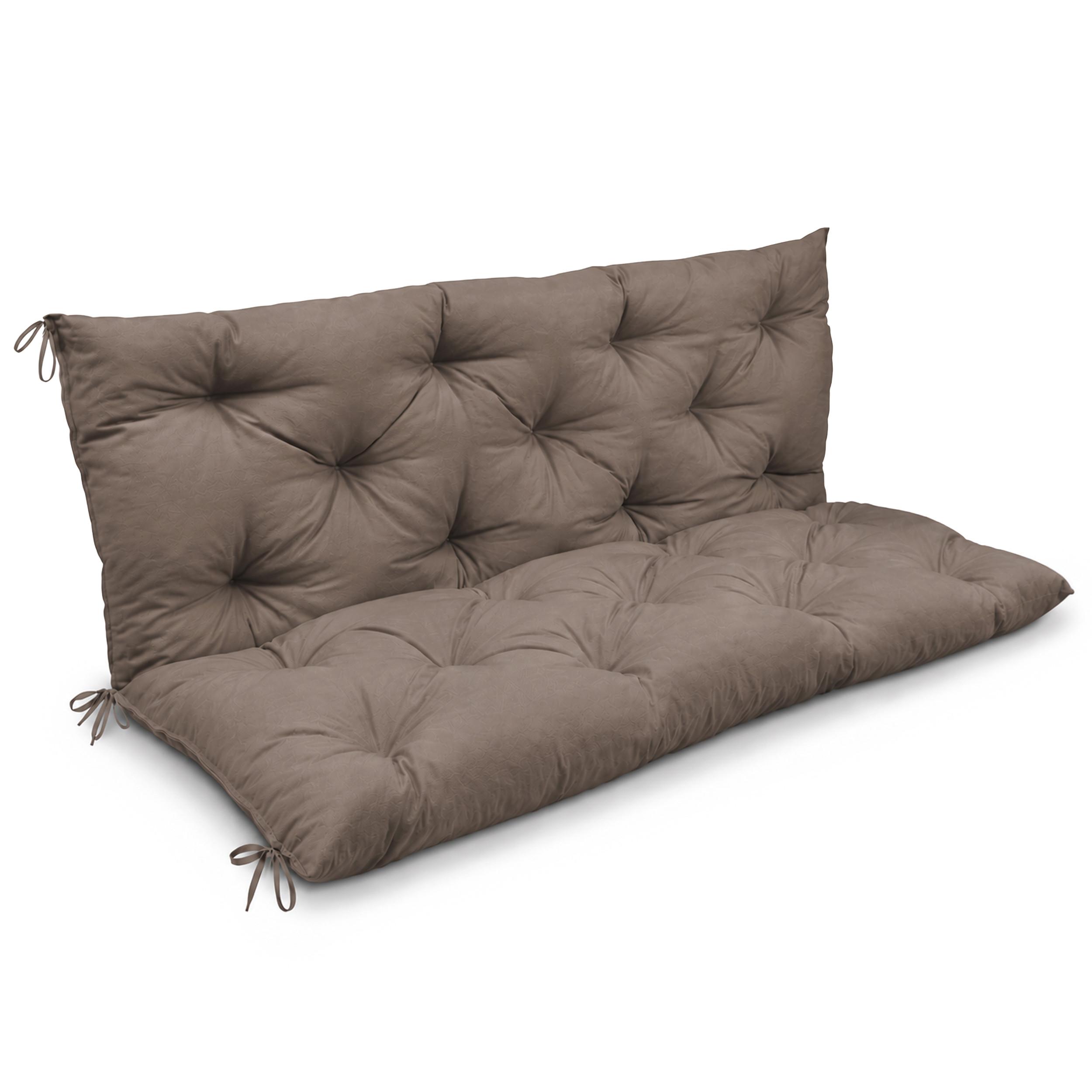 BANKAUFLAGE Flair BR 150x50cm Taupe - Taupe, Textil (50/150cm) - Beautissu 