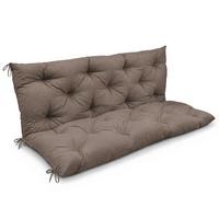 BANKAUFLAGE Flair BR 120x50cm Taupe - Taupe, Textil (50/120cm) - Beautissu 
