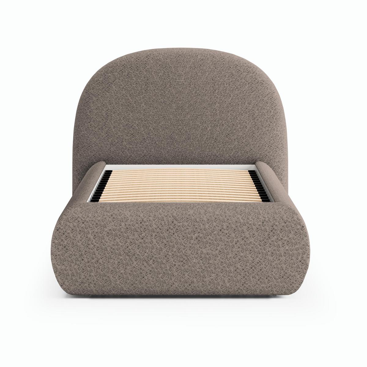 POLSTERBETT Motti 90x200, Einzelbett mit Bettkasten, ohne Matratze, Cappuccino - Cappuccino, Holzwerkstoff (90/200cm) - Beautysofa
