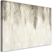 LEINWANDBILD Natur und Botanik 45x30cm - Grau, Textil (45/30cm) - Feeby