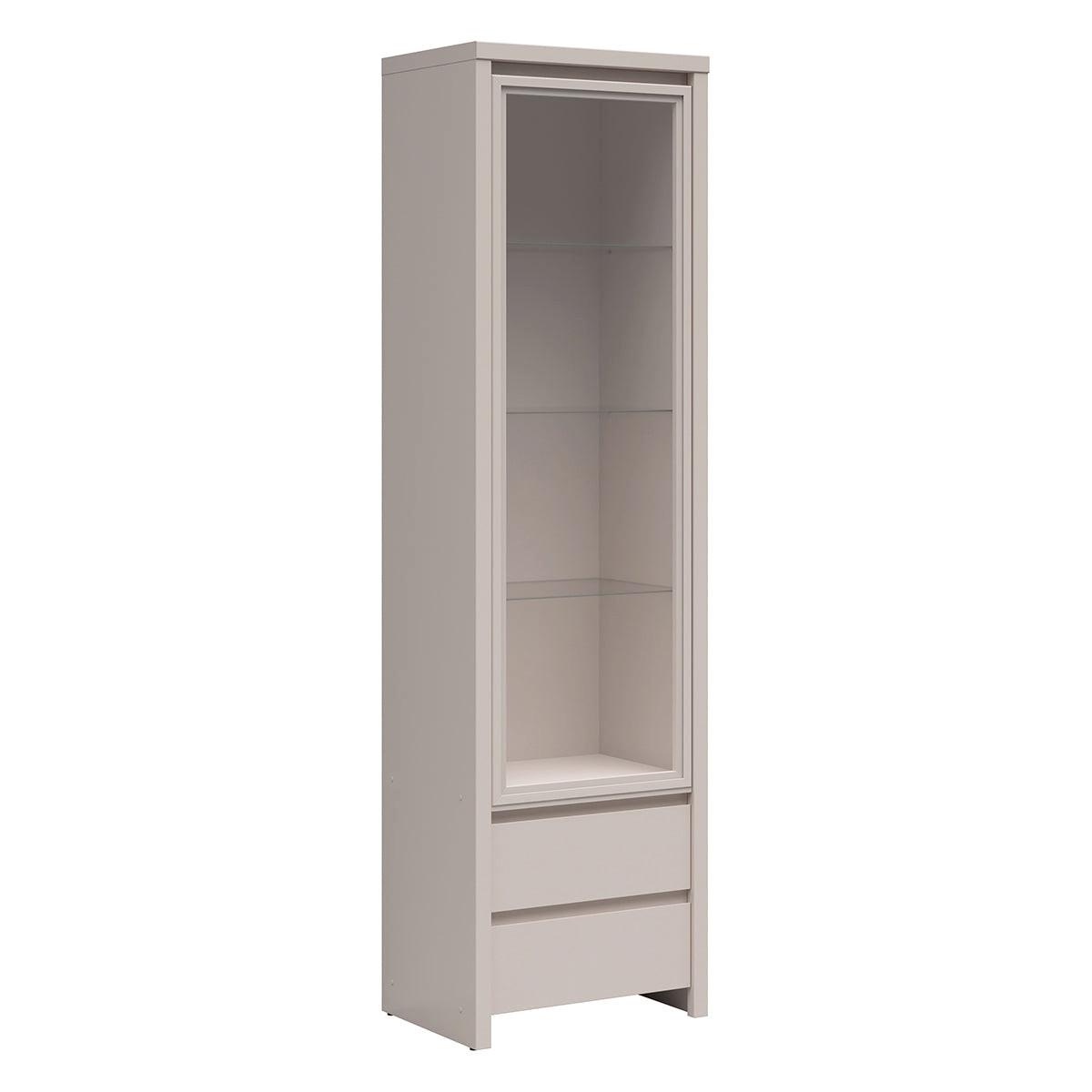 VITRINE Soren Kaschmir - Beige, Holzwerkstoff (56/200.5/40.5cm) - Petits-meubles