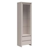 VITRINE Soren Kaschmir - Beige, Holzwerkstoff (56/200.5/40.5cm) - Petits-meubles
