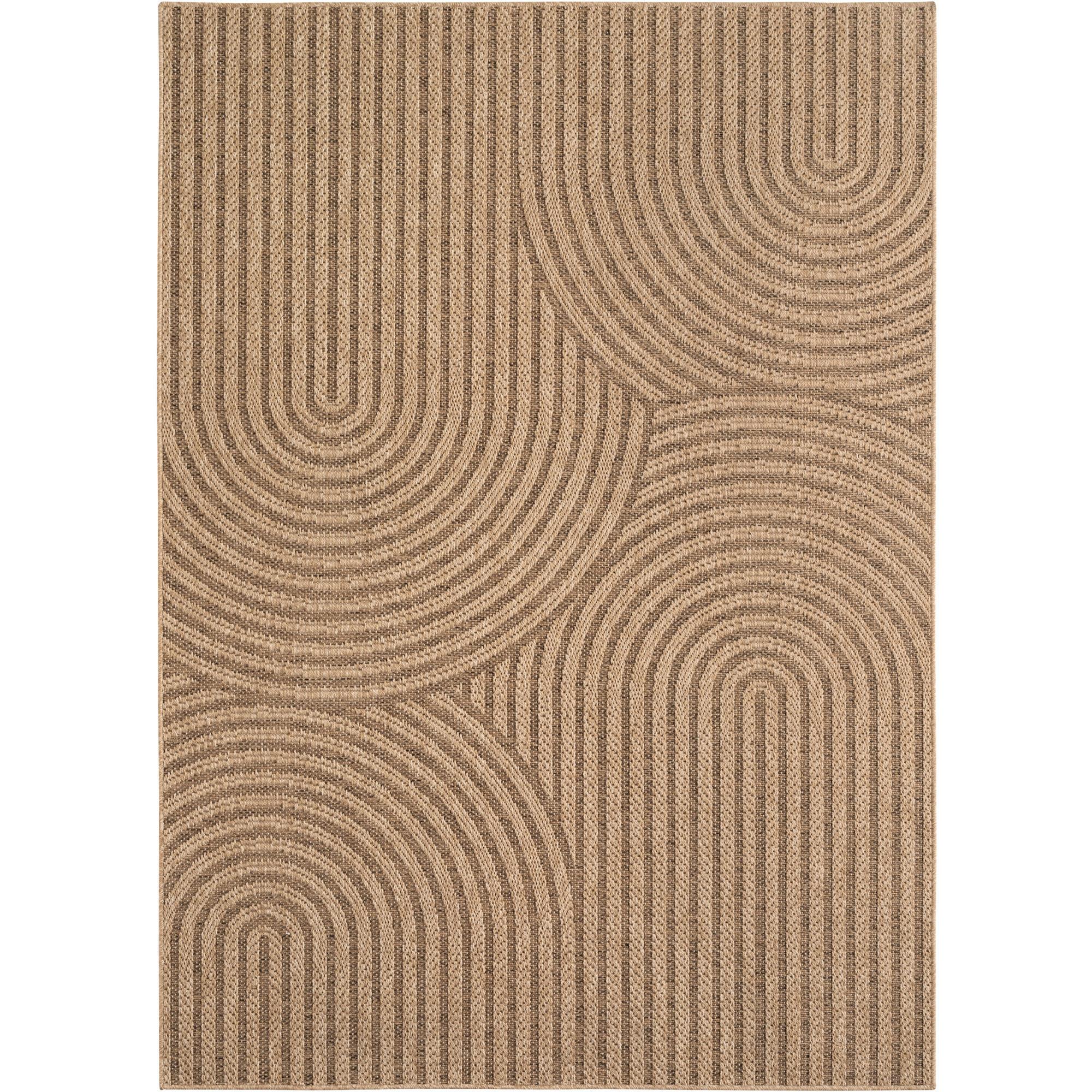 TEPPICH Outdoor ARLBERG in Beige, in Jute-Optik, 80 x 250 cm - Beige, Textil (250/80cm) - KADIMA DESIGN