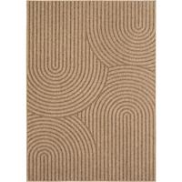 TEPPICH Outdoor ARLBERG in Beige, in Jute-Optik, 80 x 250 cm - Beige, Textil (250/80cm) - KADIMA DESIGN