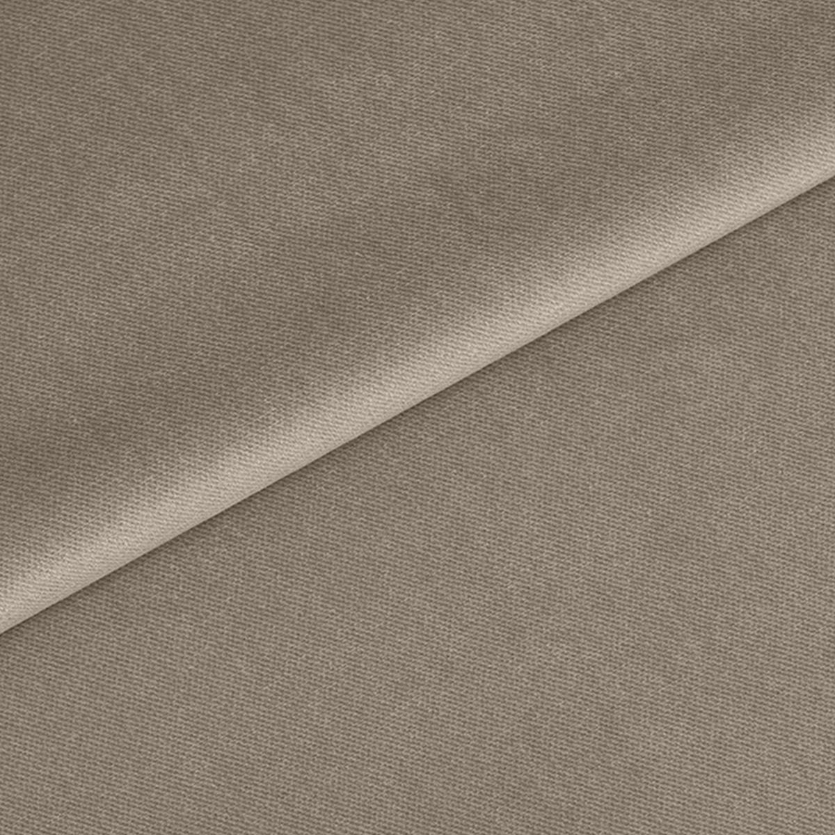 ECKSOFA L Form Manisa Hellbraun 234/145/83 cm Links mit Schlaffunktion - Hellbraun/Silberfarben, Kunststoff/Textil (145/234cm) - AX Living