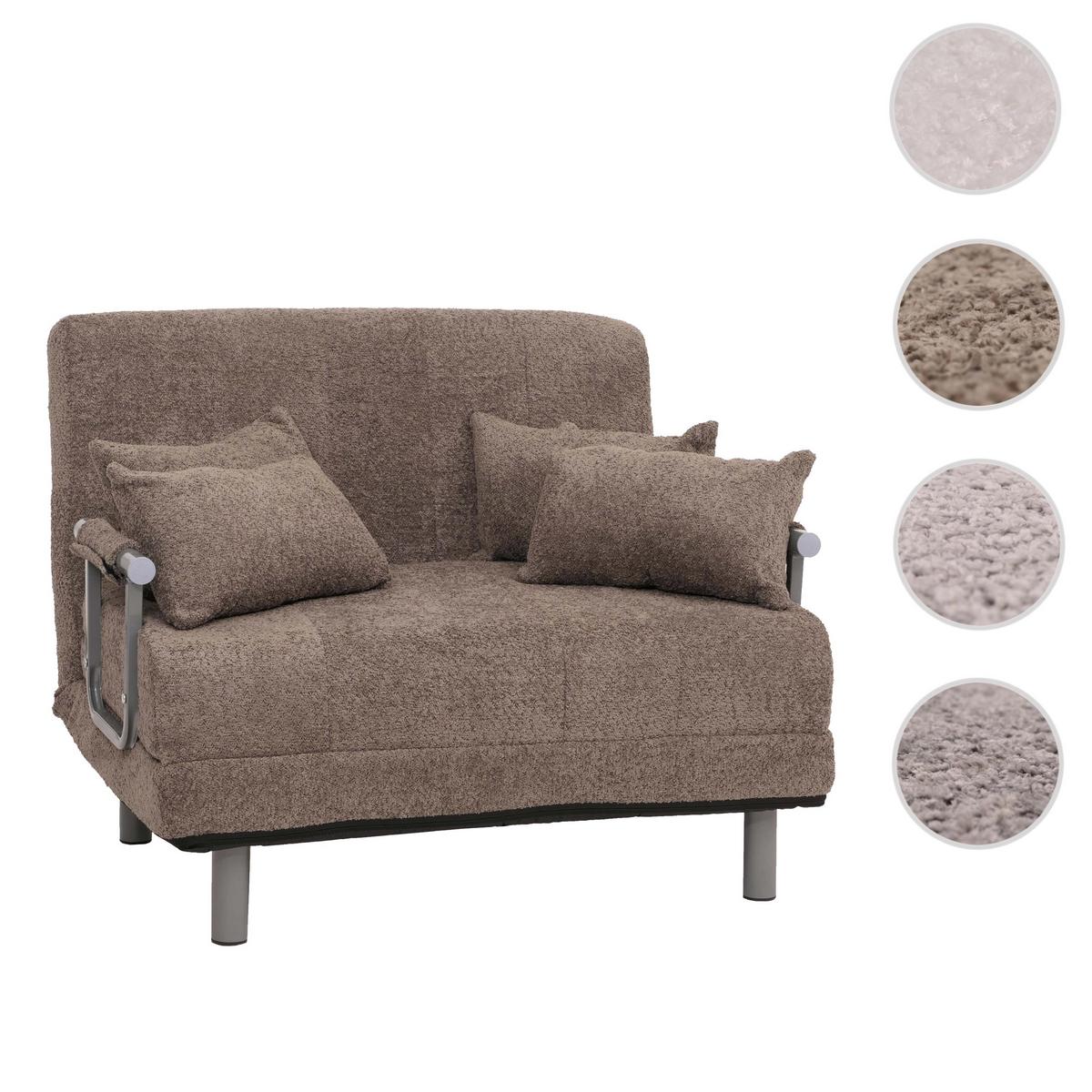 SCHLAFSESSEL Braun - Braun, Textil (105/80/190cm) - MCW