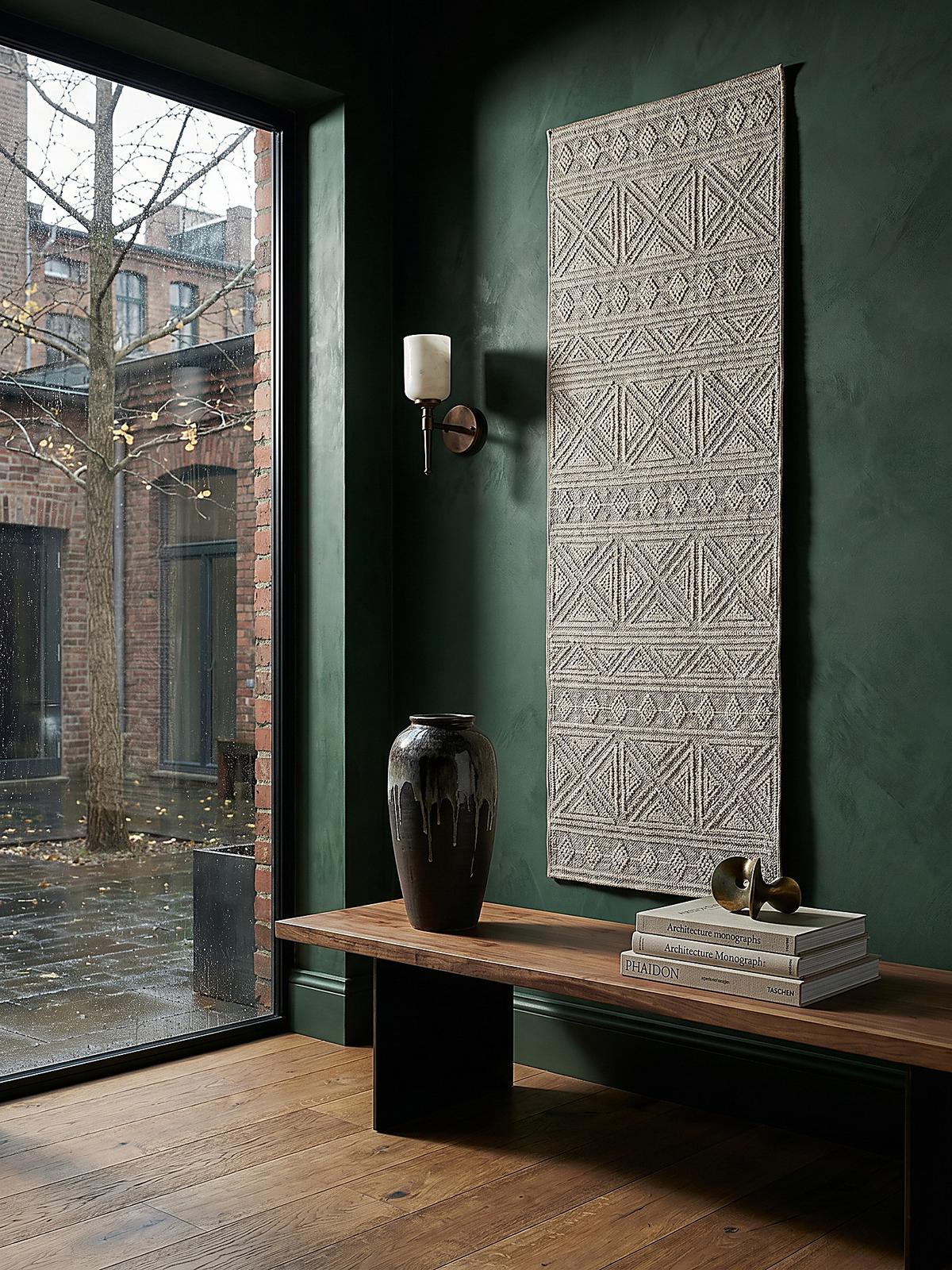 TEPPICH Waschbar LEAM, geometrisch, Grau, 58 x 230 cm - Grau, Textil (230/58cm) - KADIMA DESIGN