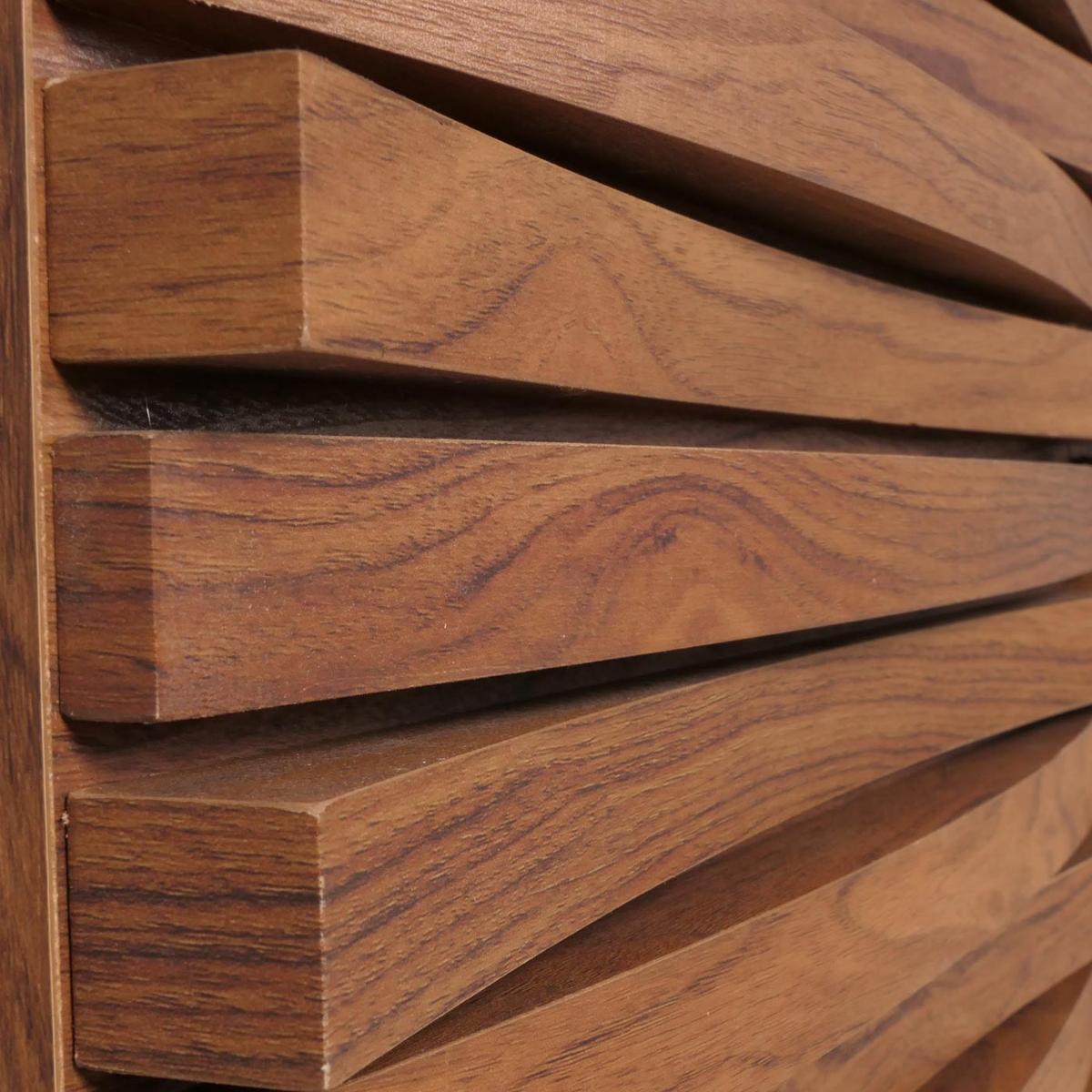 KOMMODE Walnuss Dekor - Walnussfarben, Holzwerkstoff (80/94/45cm) - MCW