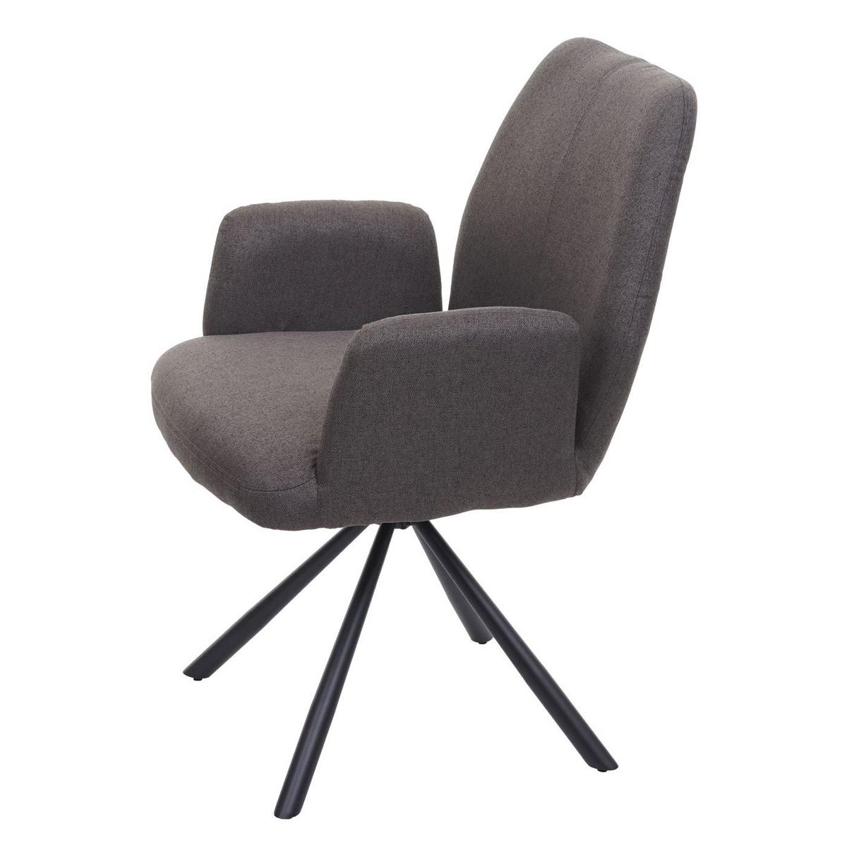 ESSZIMMERSTUHL Grau - Graubraun/Grau, Textil (60/86/66cm) - MCW