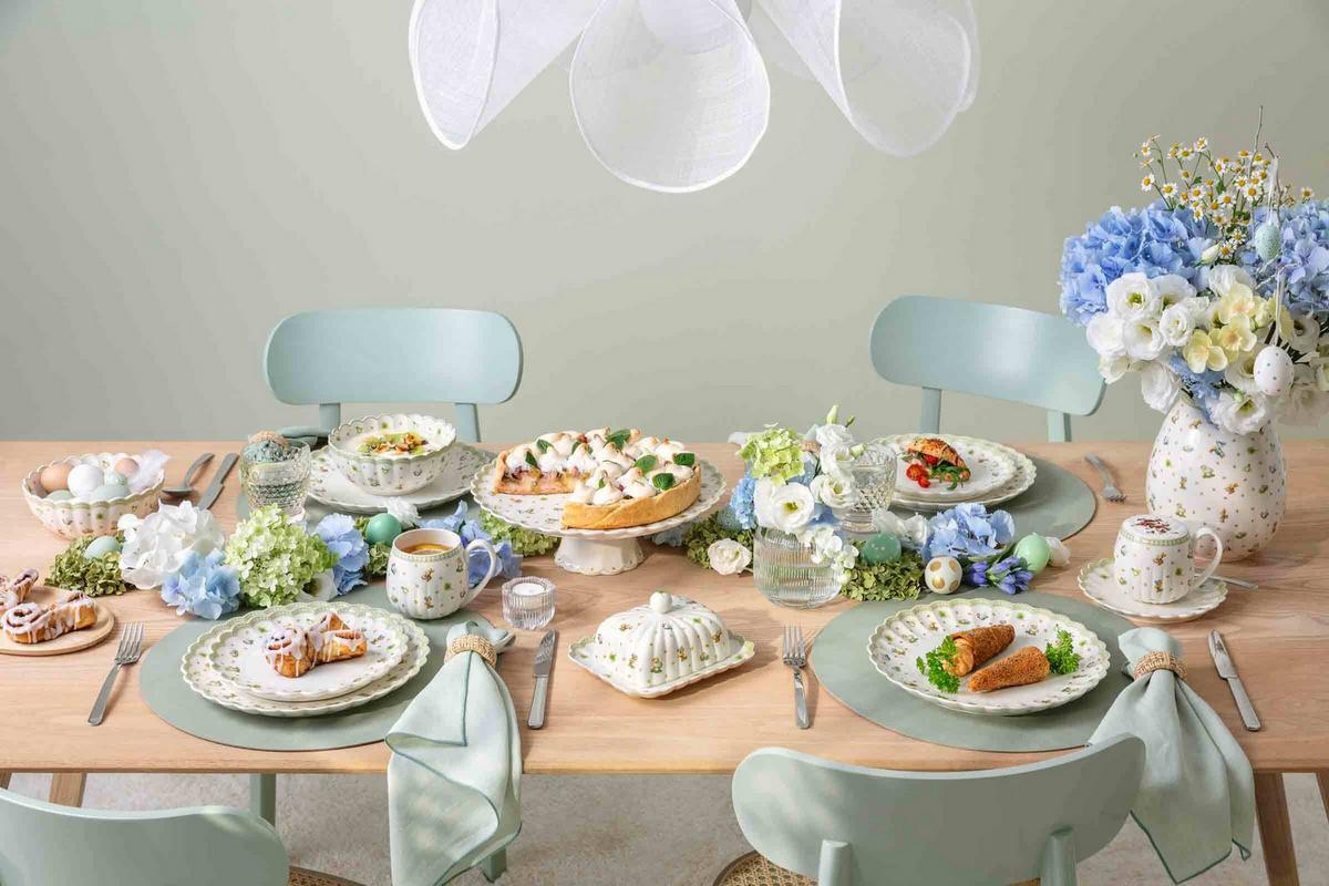 EIERTELLER Easter Delight grün ø 24,2 cm - Grün, Keramik (24.2/3.2/24.2cm) - Villeroy & Boch