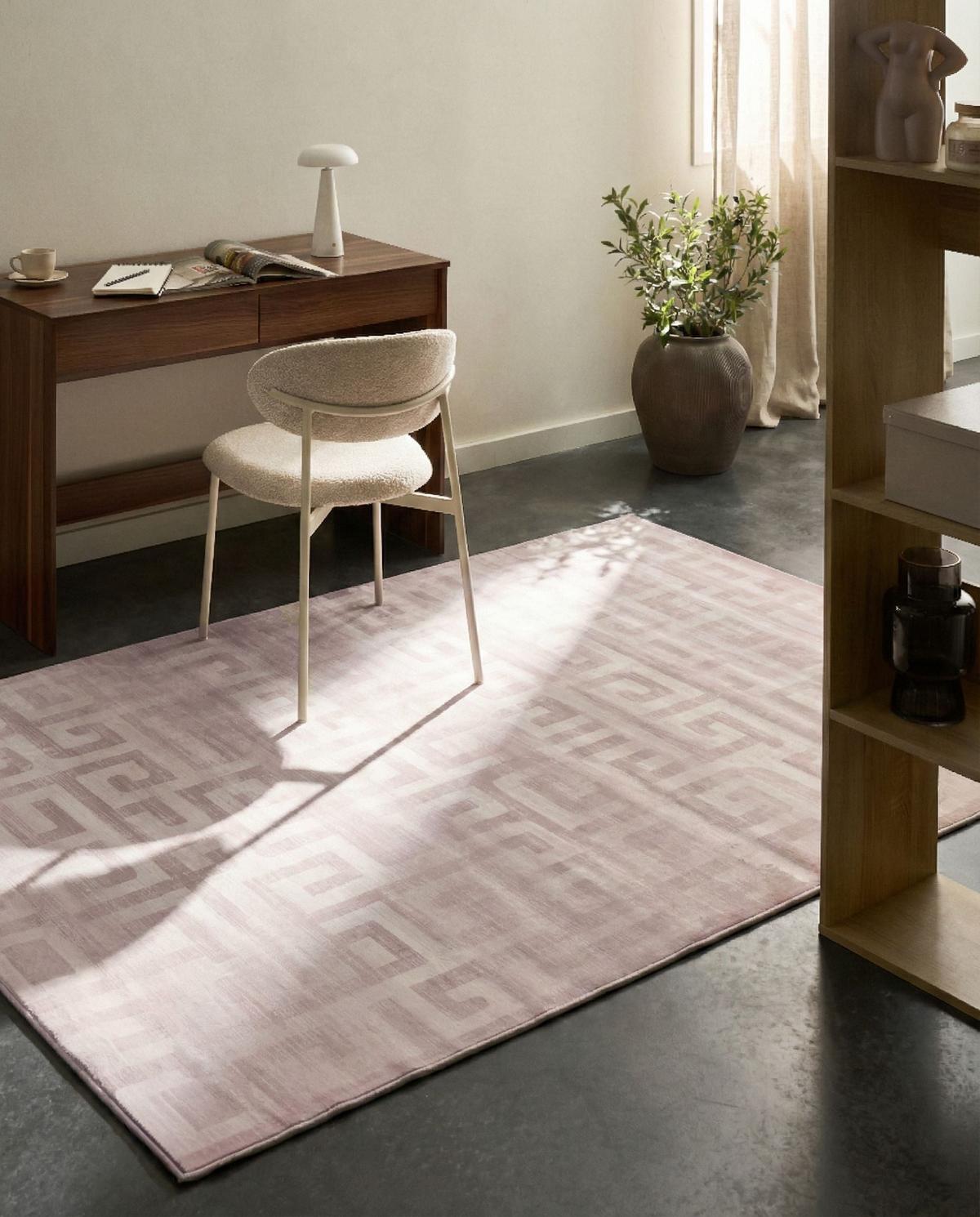 TEPPICH Beige 160/230 cm Beydag - Beige, Textil (160/230cm) - Beliani