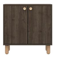 SIDEBOARD mit 2 Türen und Füßen aus massivem Buchenholz 36/72/73 cm - Naturfarben, Holzwerkstoff (36/73/43cm) - Calicosy