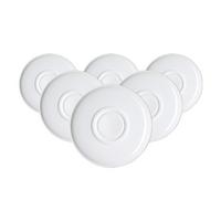 KOMBI-UNTERTASSEN Bianco weiß ø 15,5 cm 6er Set - Weiß, Keramik (15.5cm) - Ritzenhoff Breker