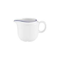 MILCHKÄNNCHEN Compact Blaurand weiß-blau 230 ml - Blau/Weiß, Keramik (0.23L) - Seltmann Weiden