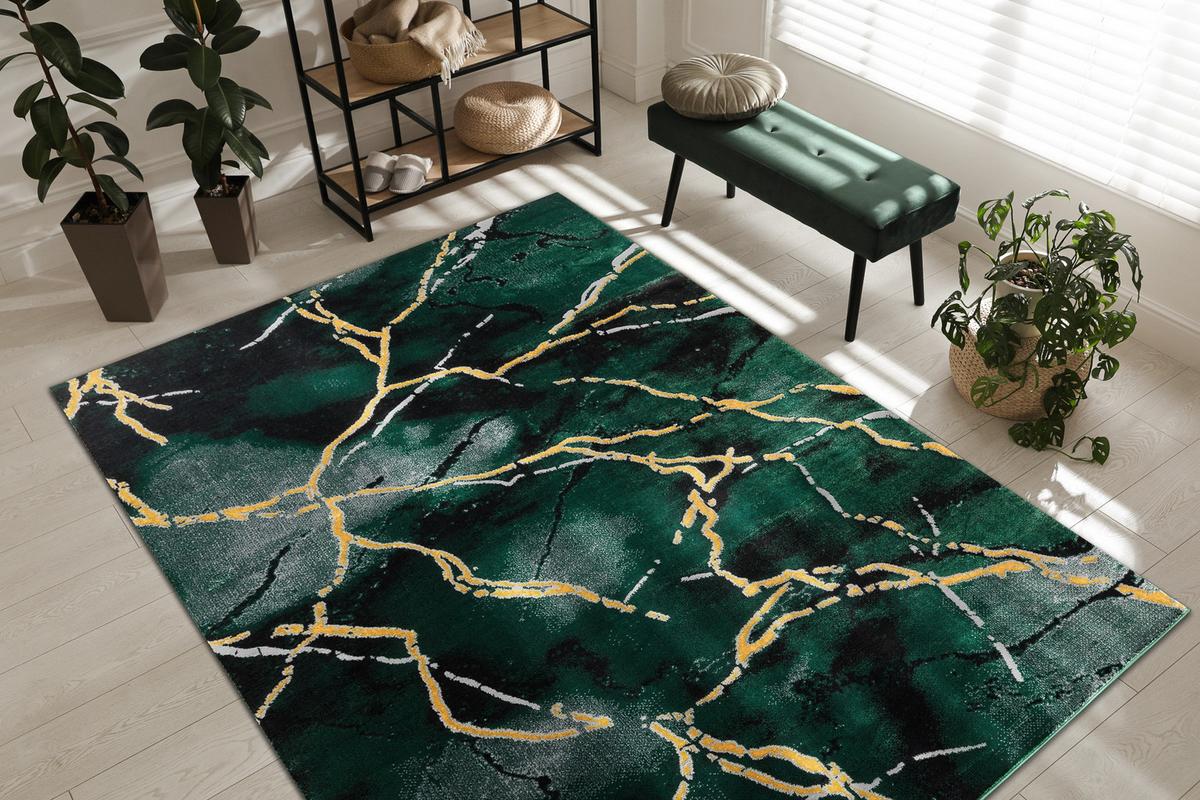 TEPPICH Emerald 160/220 cm - Pastellgrün, Textil (160/220cm) - rugsX