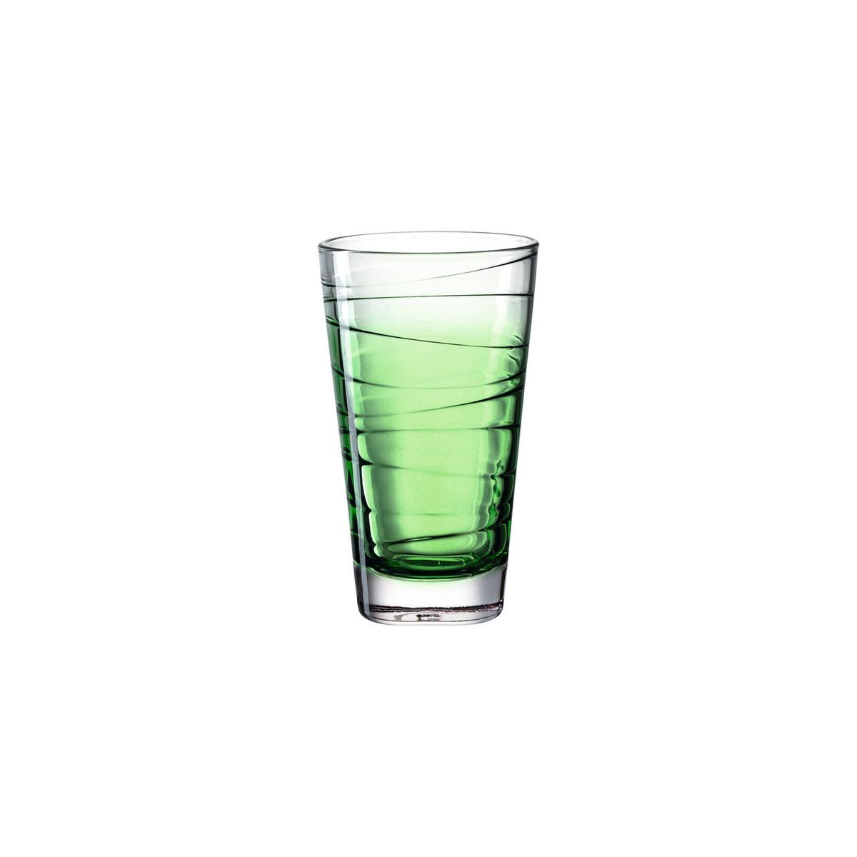 TRINKGLÄSER Vario Struttura Bunt 280 ml 6er Set - Multicolor, Glas (0.001L) - Leonardo Living