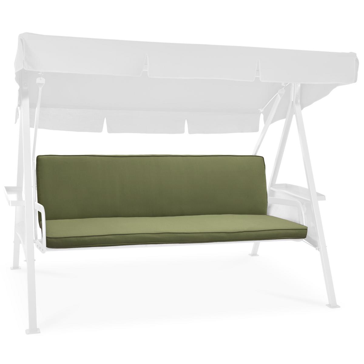 AUFLAGE für Hollywoodschaukel Loft HS 180x50cm Olivgrün - Olivgrün, Textil (100/180cm) - Beautissu 