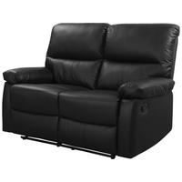 EINZELSOFA lincoln Schwarz - Schwarz, Textil (89/103/147cm) - Habitat Garten