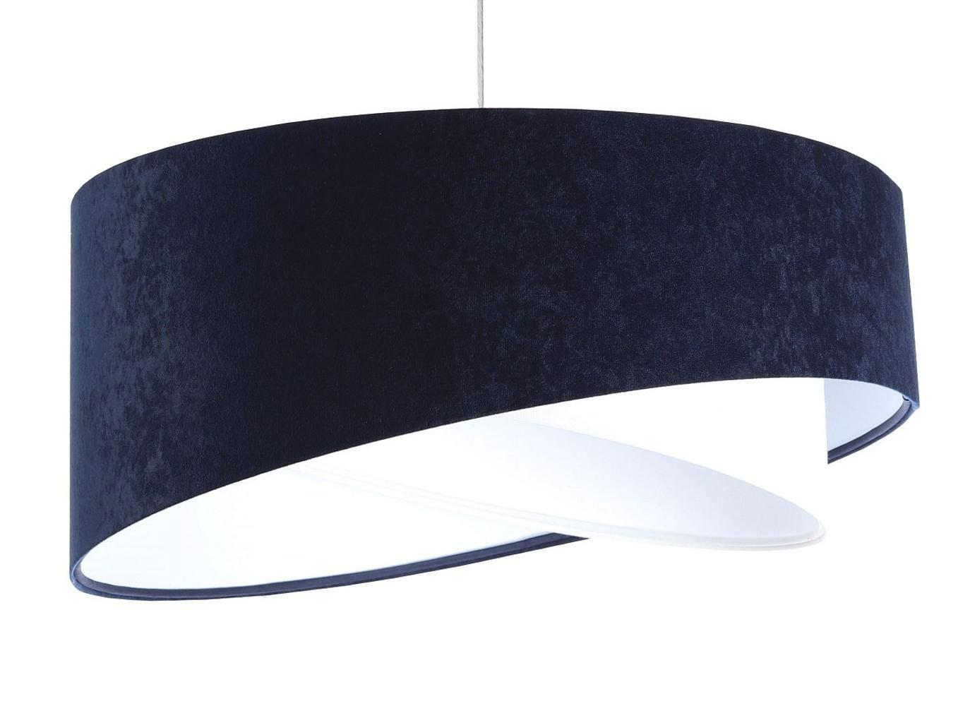 HÄNGELEUCHTE Blau 50/23 cm - Weiß, Kunststoff (50/1/23cm) - ONZENO