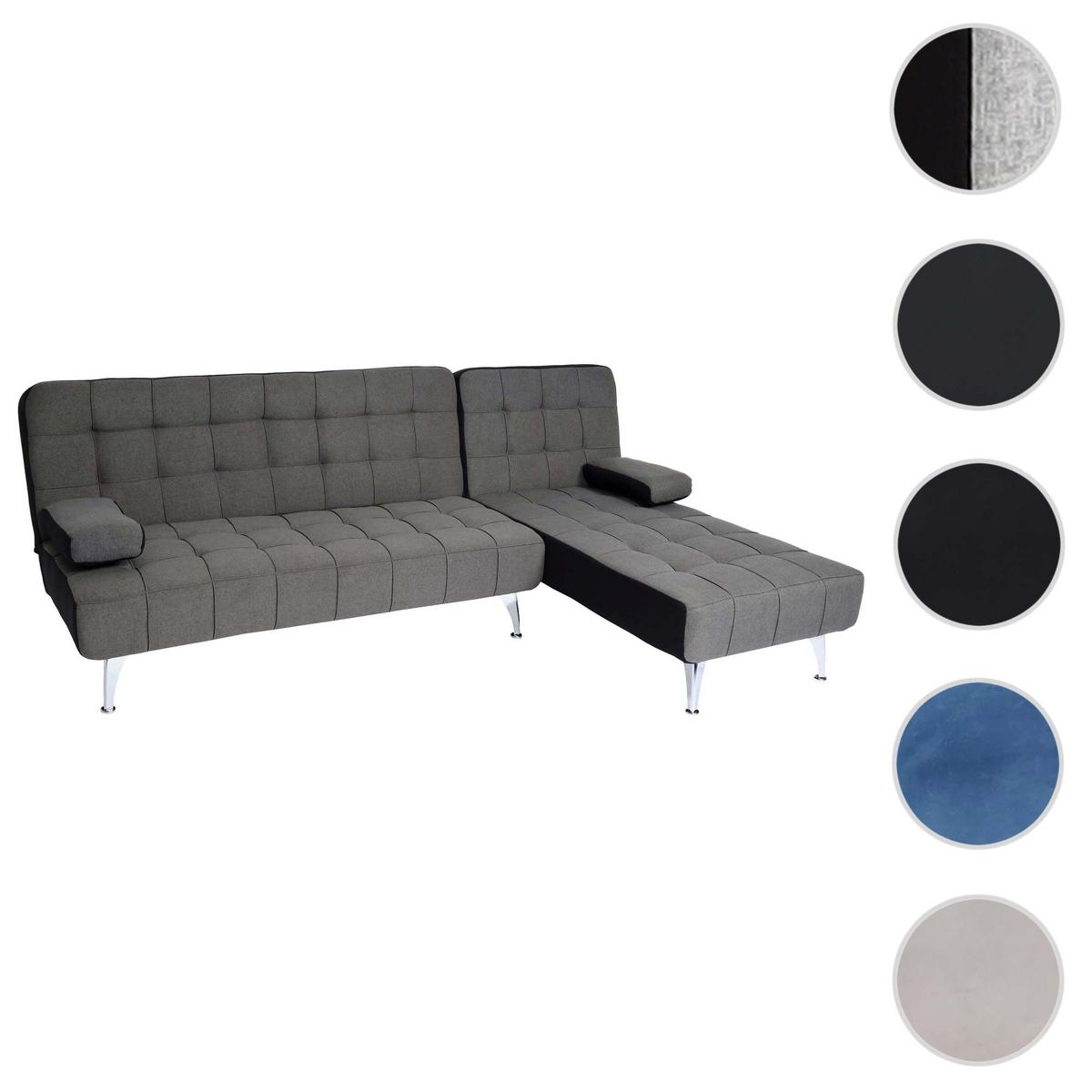 SCHLAFSOFA Anthrazit - Dunkelgrau/Anthrazit, Textil (236/95cm) - MCW