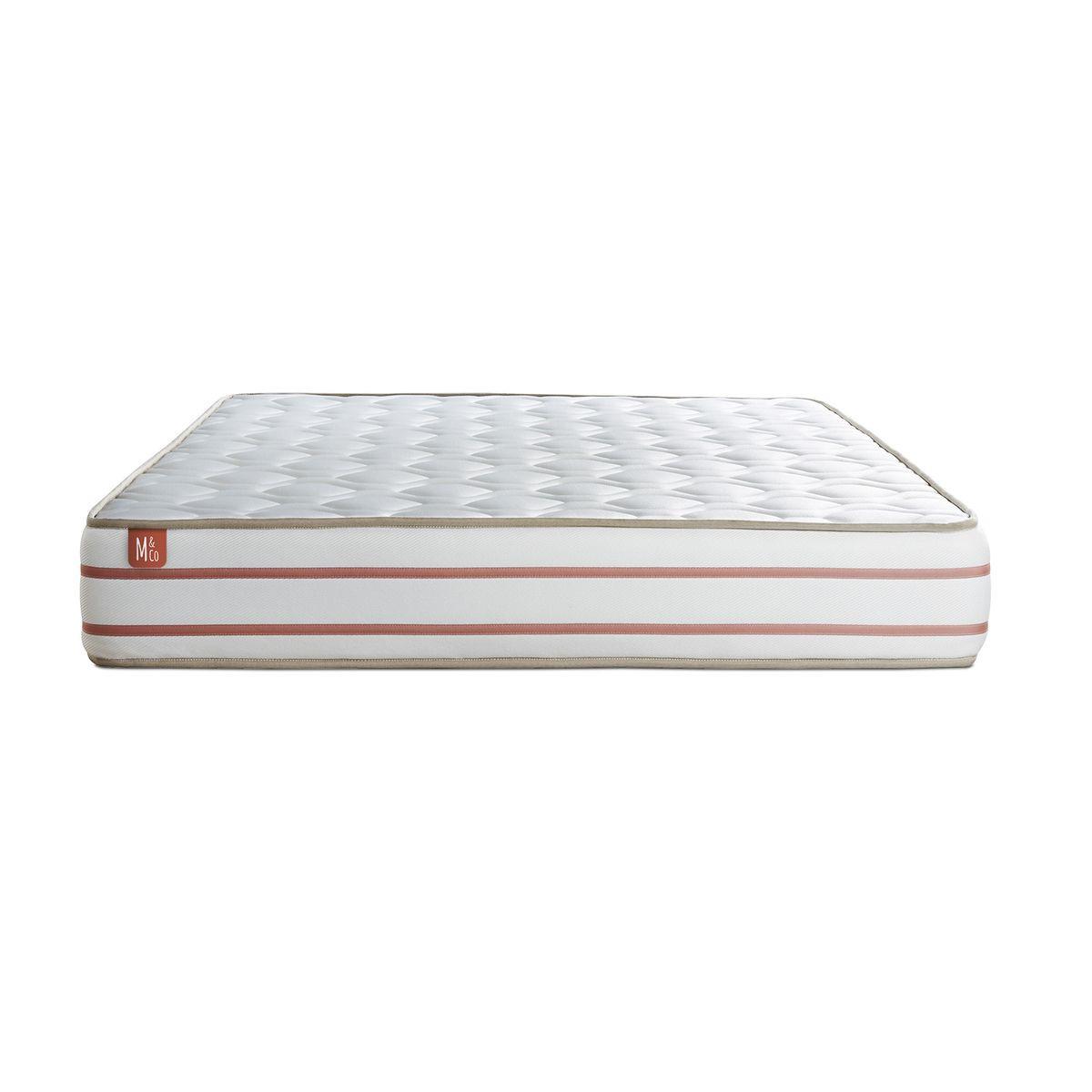 MATRATZE Le Doux Memory-Schaum 140 x 190 cm h4 - Weiß, Textil (140/190cm) - Marmottes & Co