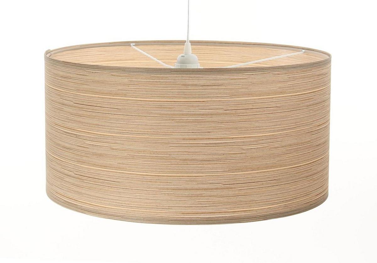 HÄNGELEUCHTE Beige 60/30 cm - Beige, Kunststoff (60/1/30cm) - ONZENO