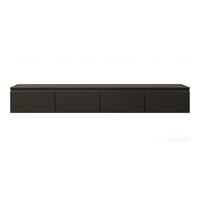 TV-LOWBOARD Bemmi Schwarz 200 cm - Schwarz, Holzwerkstoff (200/28.4/31.8cm) - Selsey