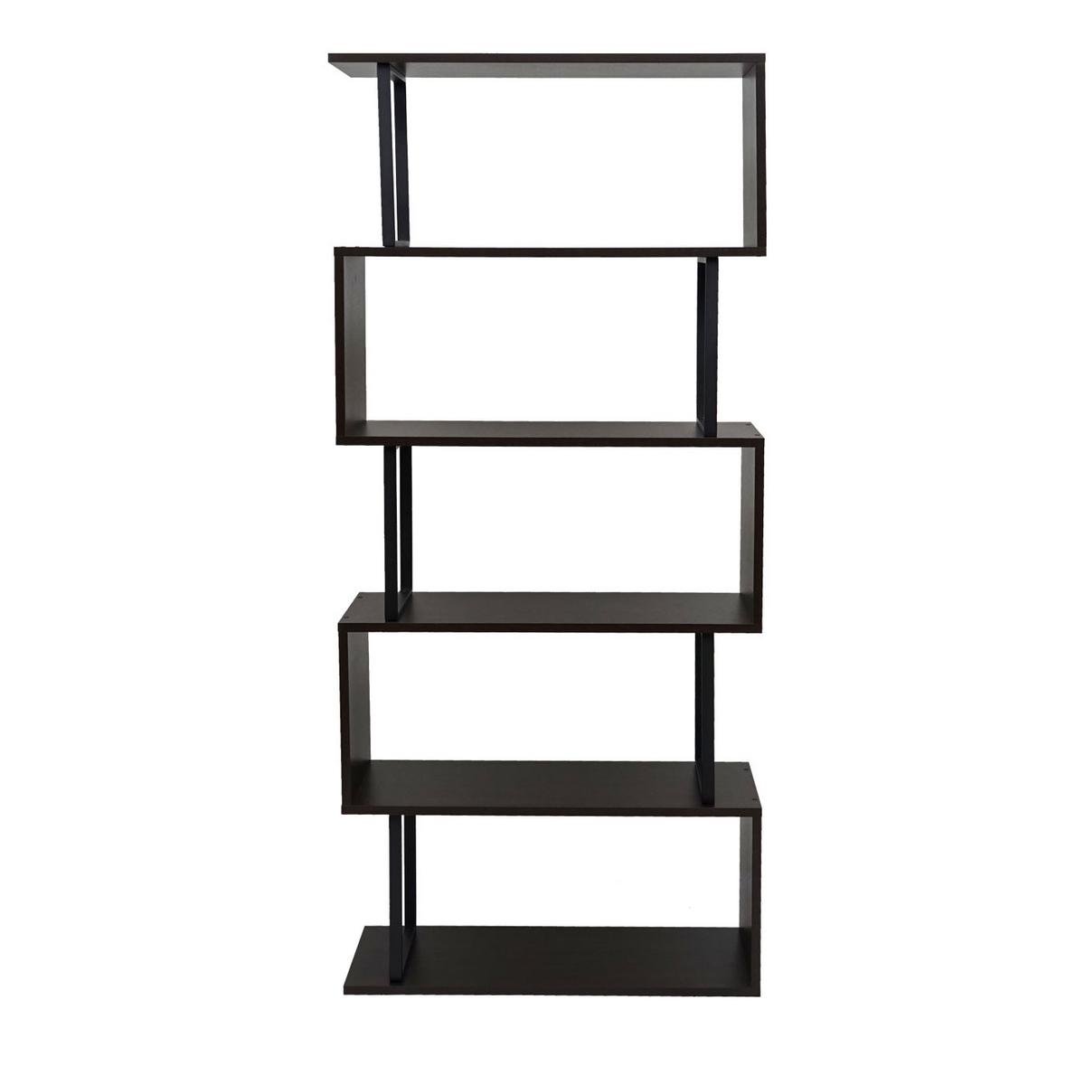 BÜCHERREGAL Dunkelbraun - Dunkelbraun, Holzwerkstoff (80/183/30cm) - MCW