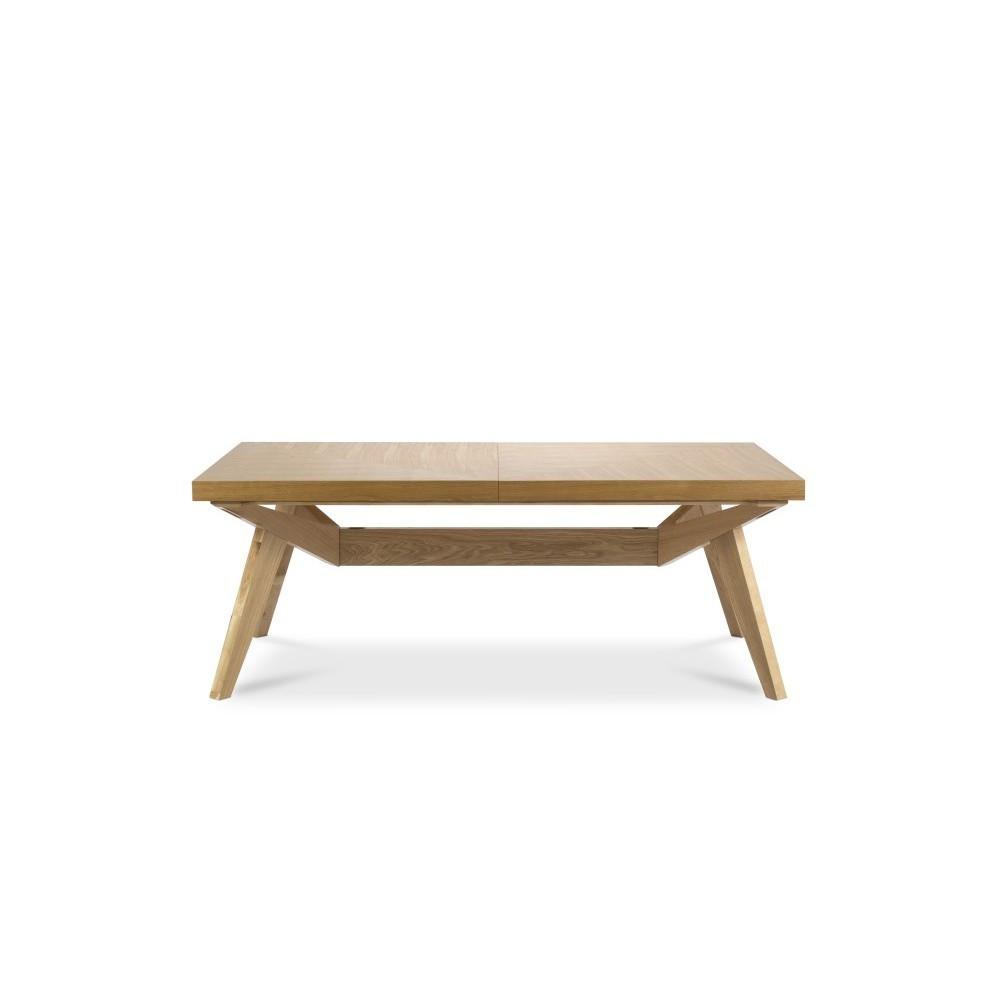 ESSTISCH VERSO Ausziehbar 160 - 260 / 100 x 76 cm - Eichefarben, Holz (160/100/76cm) - MASSENO