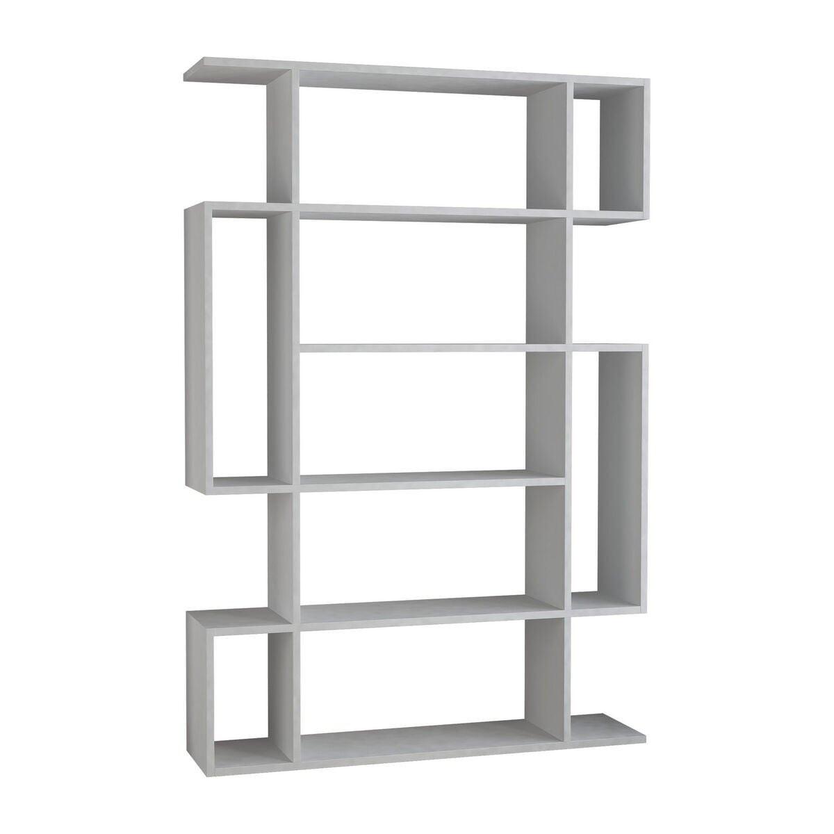 BÜCHERREGAL Mito - 108/25/161 cm - Weiß, Holzwerkstoff (25/161/31cm) - Calicosy