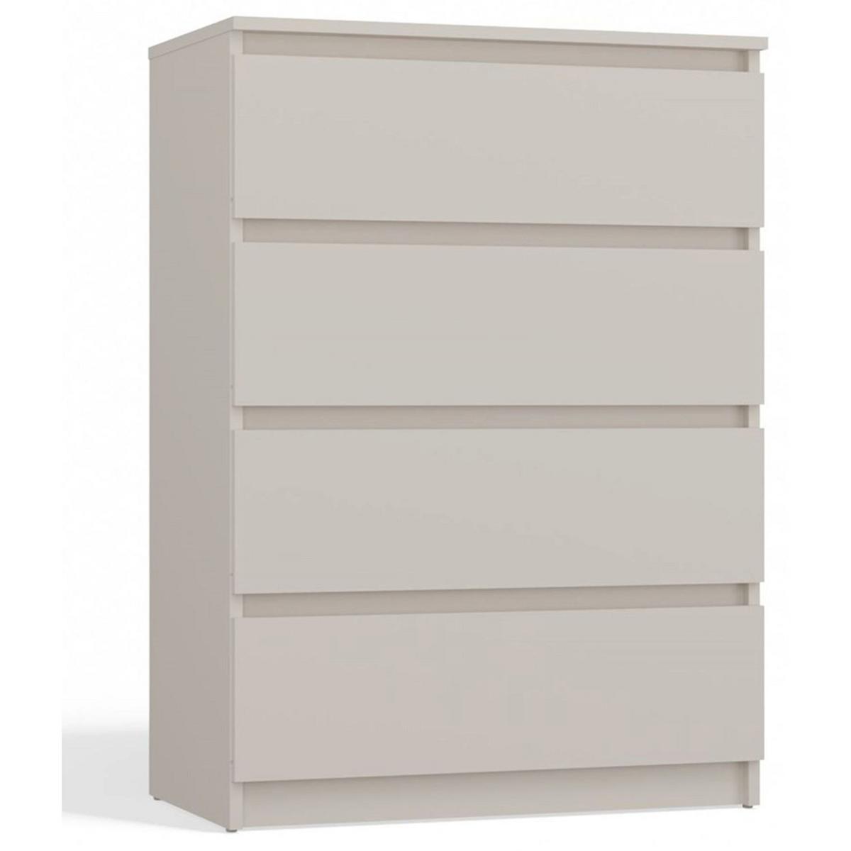 KOMMODE Malwa greige, 97 x 70 x 40 cm - Kaschmir, Holzwerkstoff (70/97/40cm) - Selsey