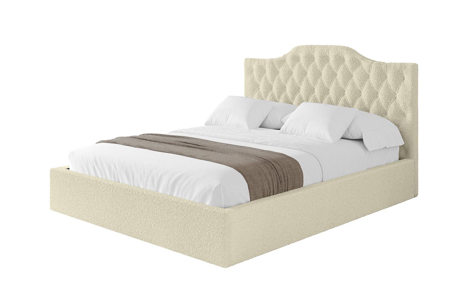 POLSTERBETT mit Bettkasten und Lattenrost, Bett mit Matratze H3/H4 - FALIO 180x200 Beige - Taupe, Holzwerkstoff/Textil (180/200cm) - ALTDECOR