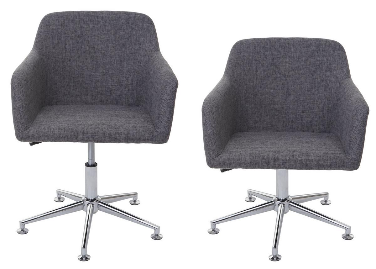 ESSZIMMERSTUHL Grau - Grau, Textil (56/86/55cm) - MCW
