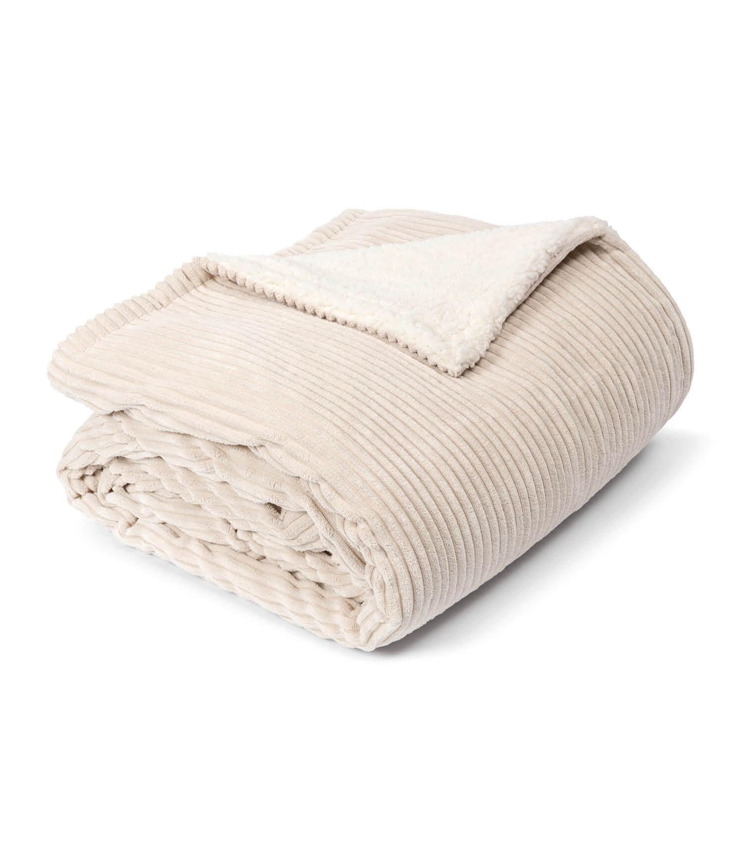 DECKE Duo - Beige, Textil (200/1.5cm) - Mokebo