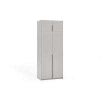 DREHTÜRENSCHRANK AMARA 100/250/58cm 2-türig Kaschmir - Kaschmir, Holzwerkstoff (100/250/58cm) - MASSENO