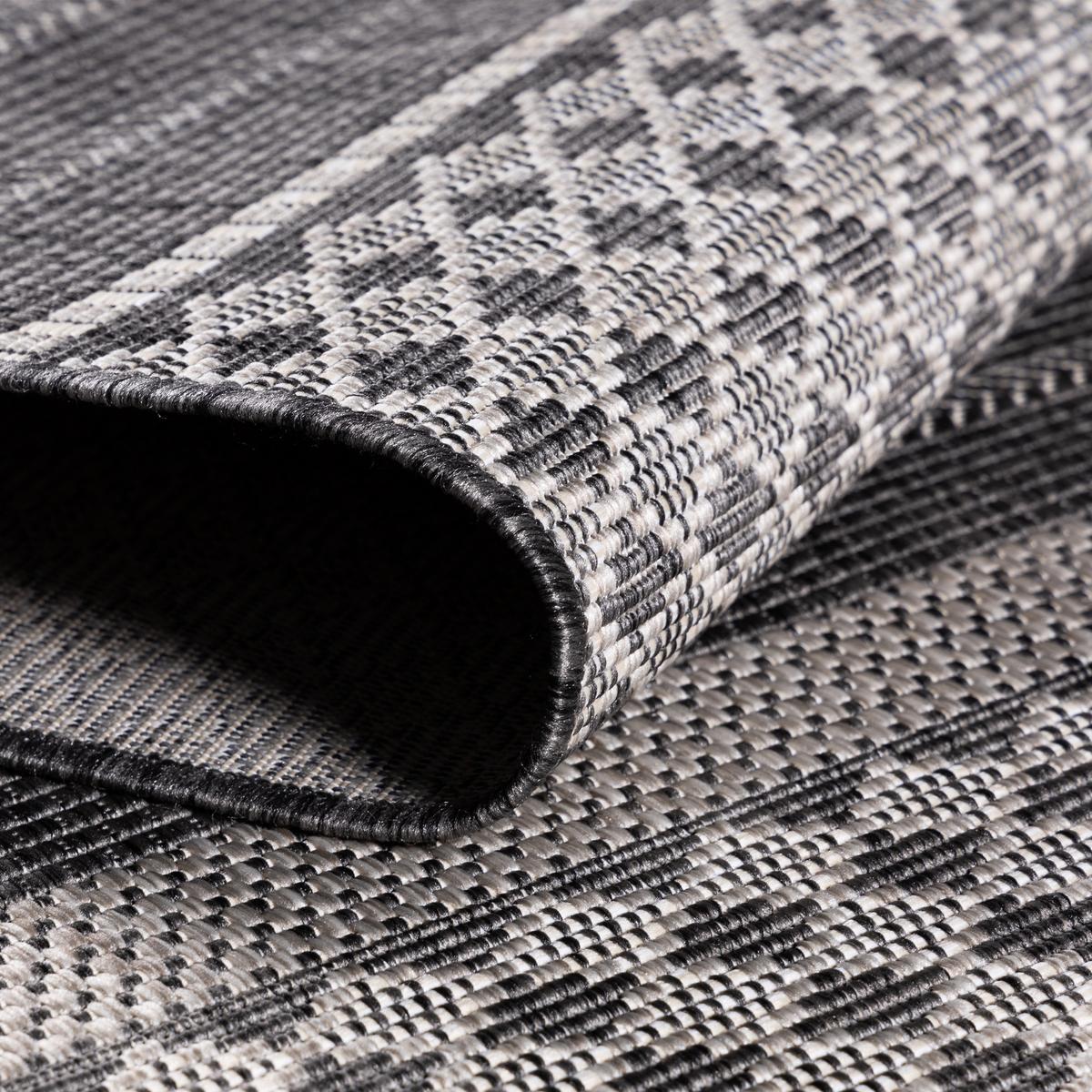 TEPPICH Outdoor SARNTAL in Beige, im Vintage-Stil, aus Polypropylen, 120 x 170 cm - Beige, Textil (170/120cm) - KADIMA DESIGN