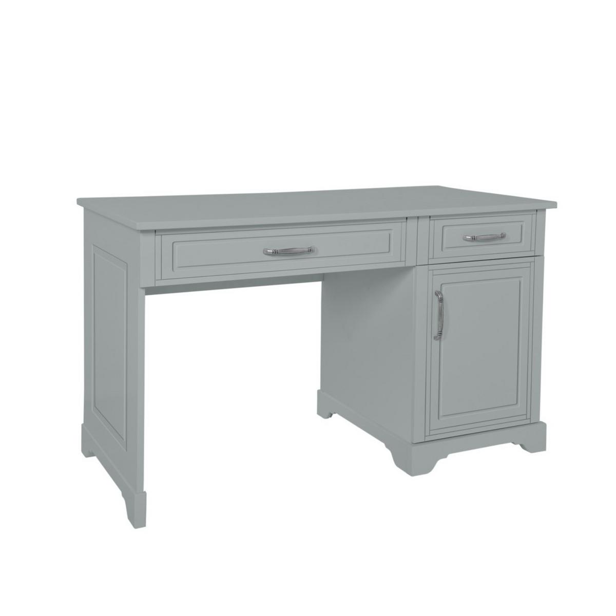 CHILDREN'S desk TWINKLE für das Kinderzimmer Grau matt - Grau, Holzwerkstoff (122/76/60cm) - Lookway