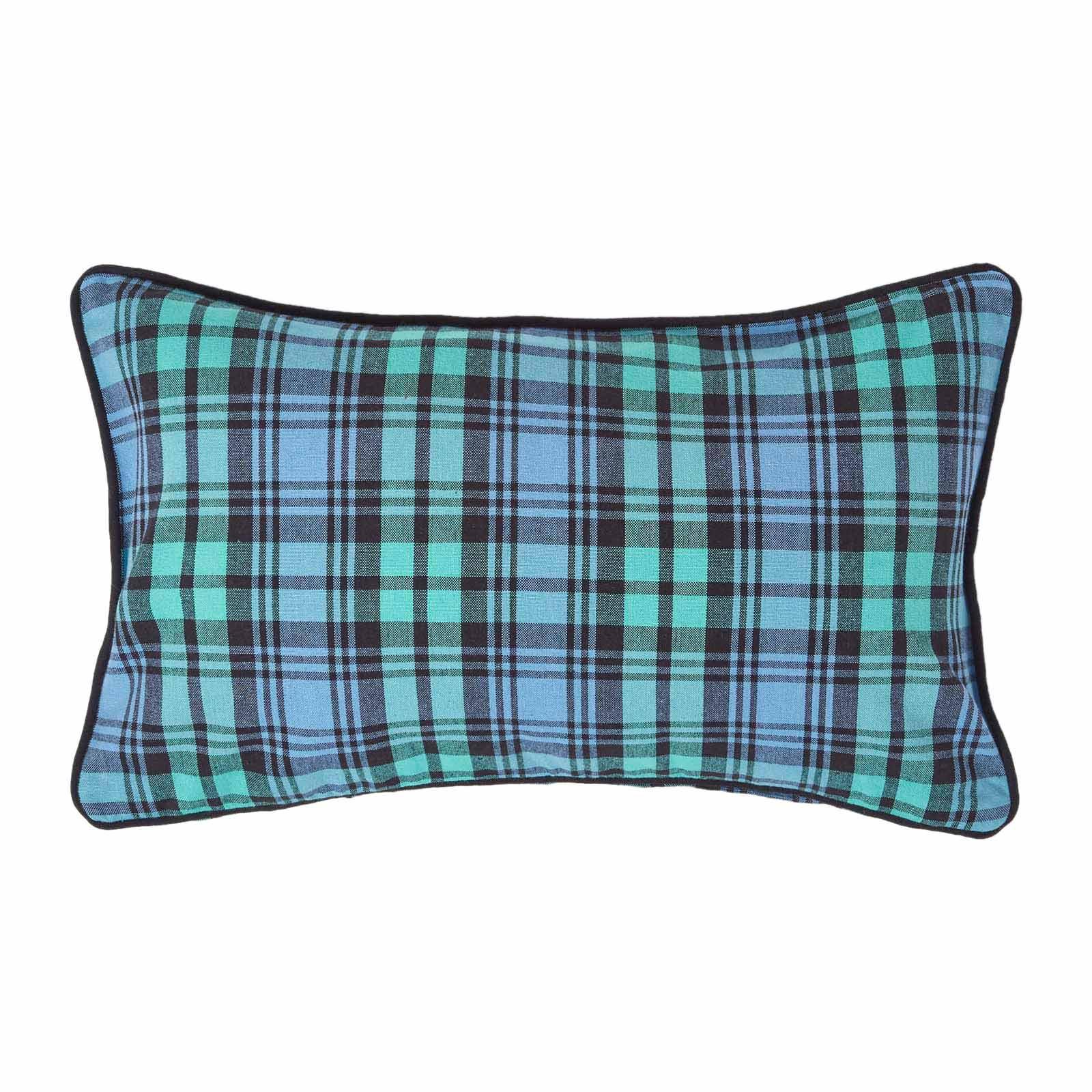 KISSENHÜLLE Black Watch Schottenkaro 30/50 cm - Blau, Textil (30/50cm) - Homescapes