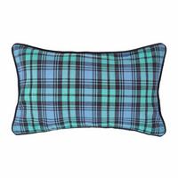 KISSENHÜLLE Black Watch Schottenkaro 30/50 cm - Blau, Textil (30/50cm) - Homescapes