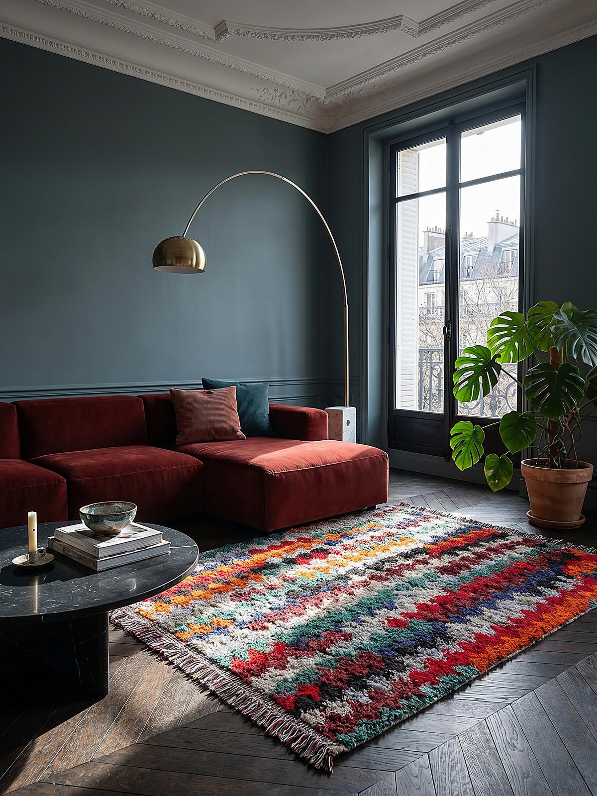 HOCHFLORTEPPICH mit Fransen TAFRAUT, im Berber-Stil, aus Polyester, Bunt, 200 x 300 cm - Multicolor, Textil (300/200cm) - KADIMA DESIGN
