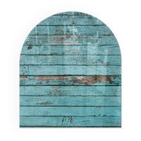 GLASPLATTE für Kamin 80x70 cm - Türkis, Glas (80/70/0.4cm) - TULUP