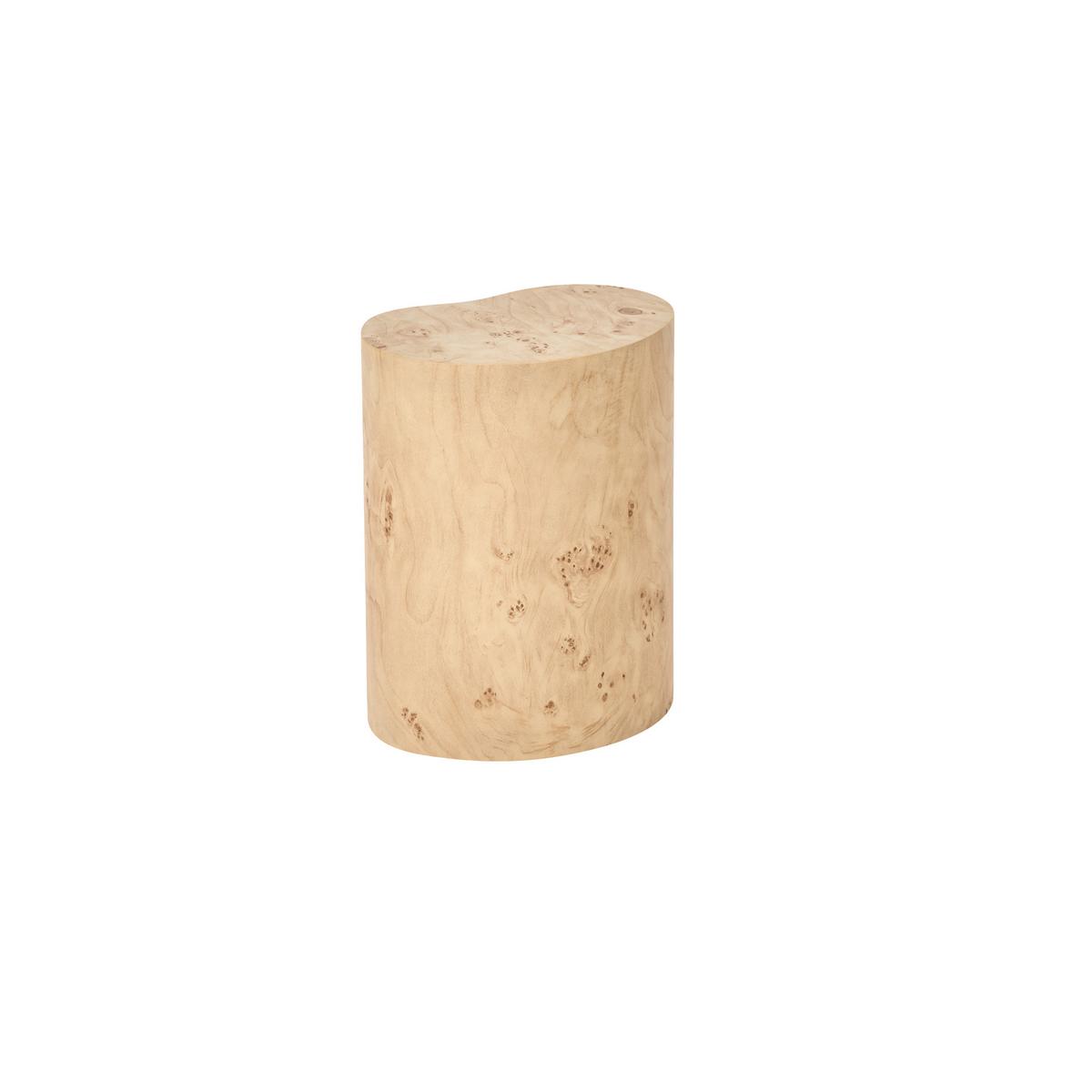 COUCHTISCH 2er-Set Wurzelholz Optik - Braun, Holzwerkstoff (24/35/45cm) - Beliani
