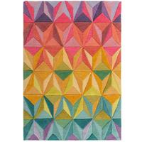 TEPPICH aus Wolle DERWENT in Bunt, geometrisch, 120 x 170 cm - Multicolor, Textil (120/170cm) - KADIMA DESIGN