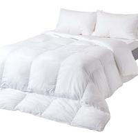 GANZJAHRESDECKE warm 230/220 cm, Super-Mikrofaser - Weiß, Textil (230/220cm) - Homescapes