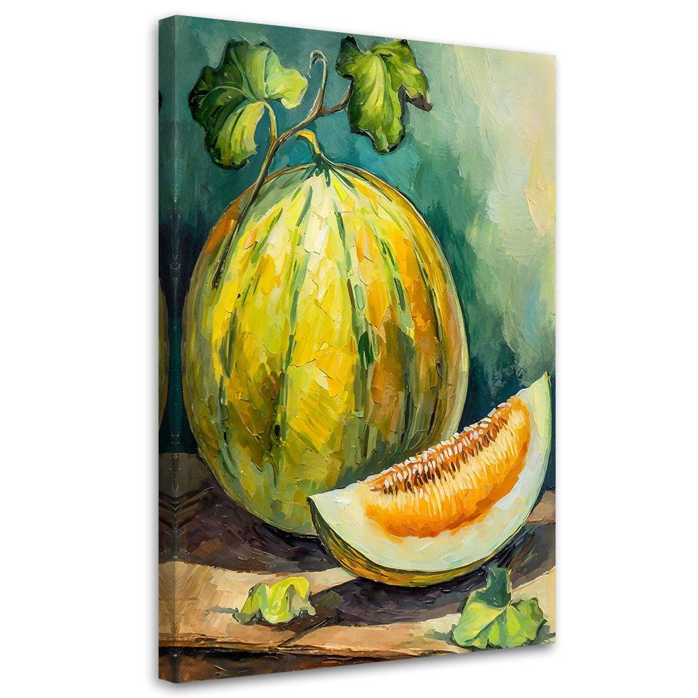 KUNSTDRUCK Grün 60/90 cm - Grün, Textil (60/90cm) - KUNSTLOFT