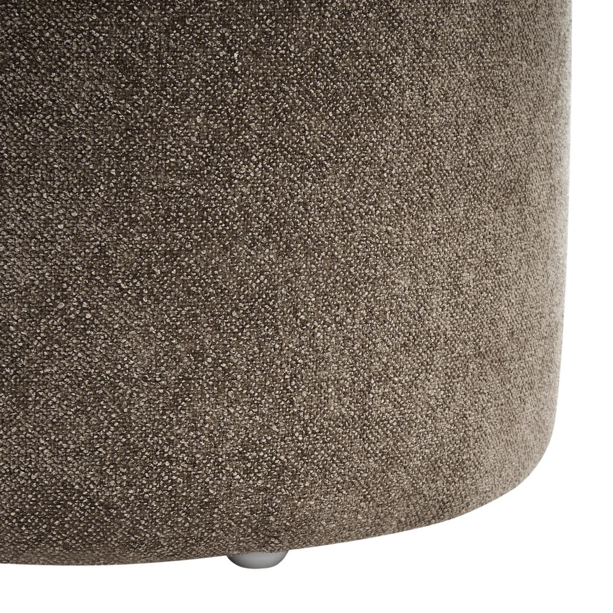 BANK Braun Decorah - Braun, Textil (88/46/39cm) - Beliani